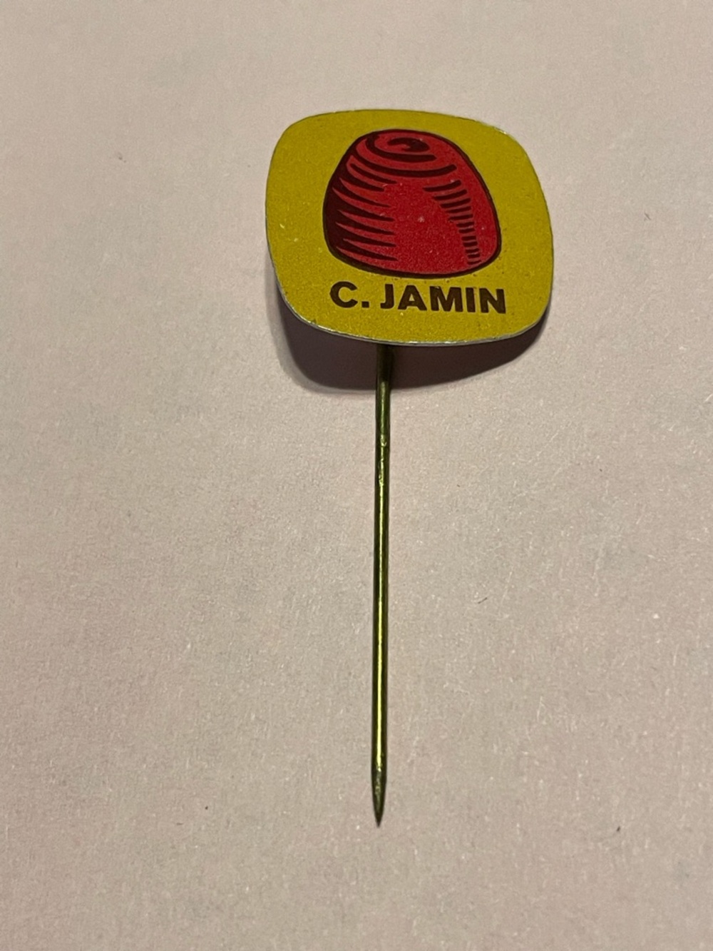 LAST CHANCE 🔥 C. Jamin Chocolates Holland c.1960's Advertisement Pin #9314